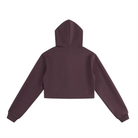 DF Women's Dark Reddish Purple Essential Cropped Zip - Up HoodieEssential Cropped Zip - Up HoodieDF Women's Dark Reddish Purple Essential Cropped Zip - Up Hoodie251005PODUA0979001