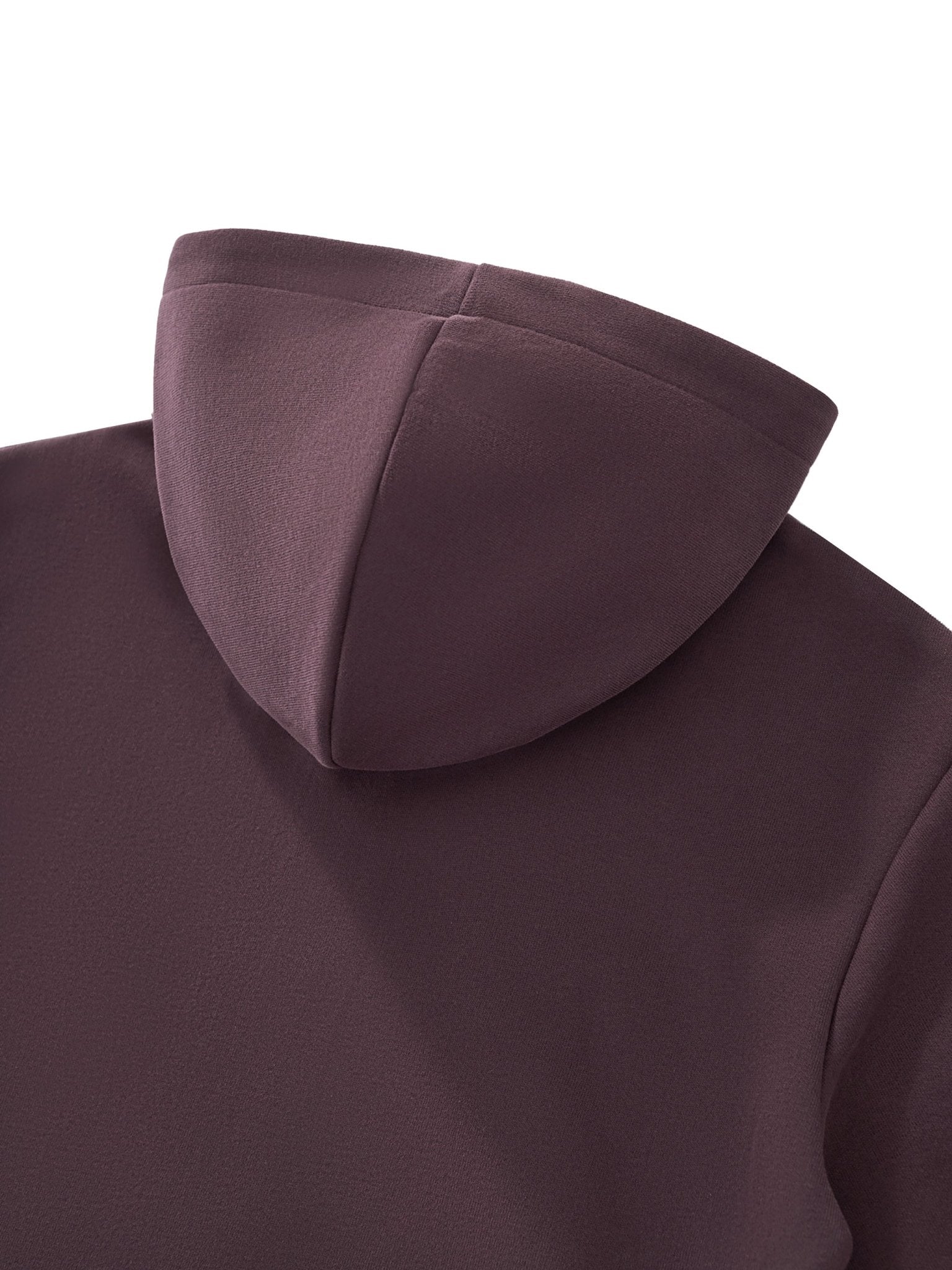 DF Women's Dark Reddish Purple Essential Cropped Zip - Up HoodieEssential Cropped Zip - Up HoodieDF Women's Dark Reddish Purple Essential Cropped Zip - Up Hoodie251005PODUA0979001