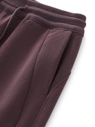 DF Women's Dark Reddish Purple Essential Drawstring Straight - Leg SweatpantsEssential Drawstring Straight - Leg SweatpantsDF Women's Dark Reddish Purple Essential Drawstring Straight - Leg Sweatpants251004PODBI0772001