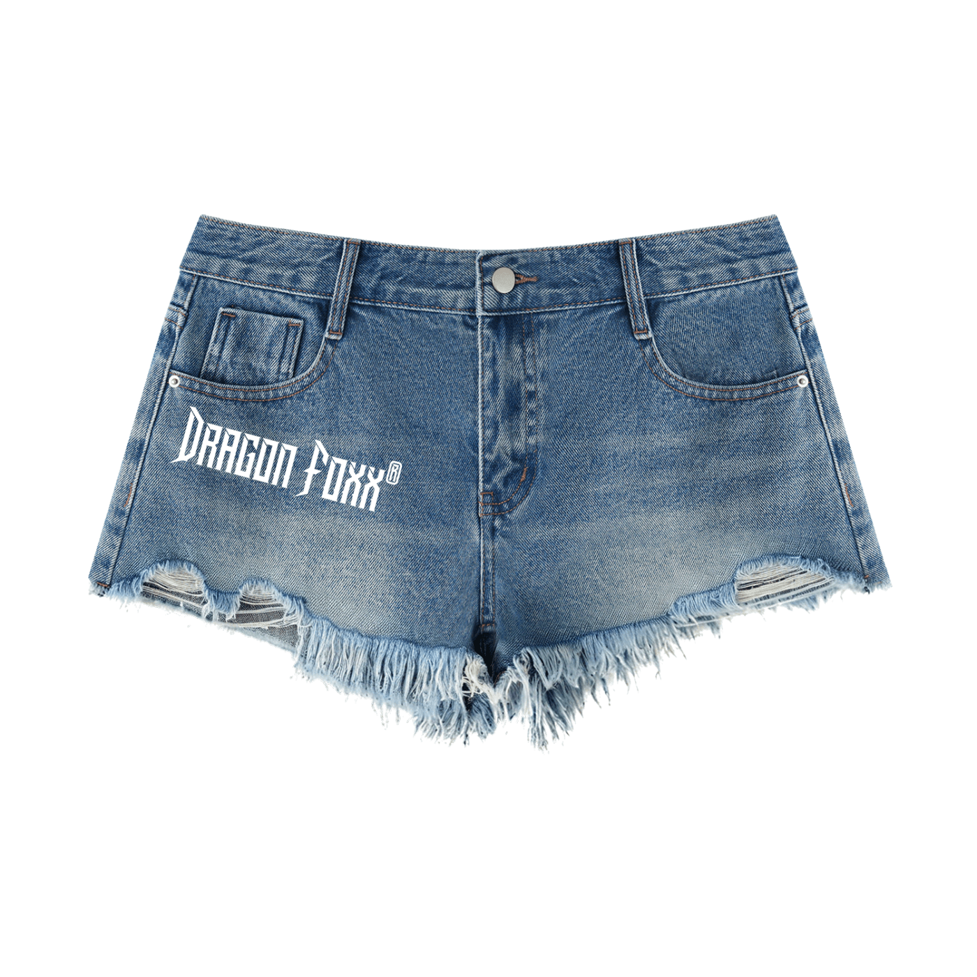 DF Women's Vintage Wash Raw Hem Denim ShortsVintage Wash Raw Hem Denim ShortsDF Women's Vintage Wash Raw Hem Denim Shorts260520PODBJ1528001