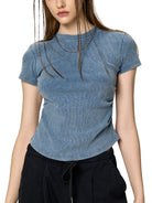 DF Women's Vintaged - Wash Bodycon T-ShirtWomen's Vintaged - Wash Bodycon T-ShirtDF Women's Vintaged - Wash Bodycon T-Shirt250813PODAA1778013