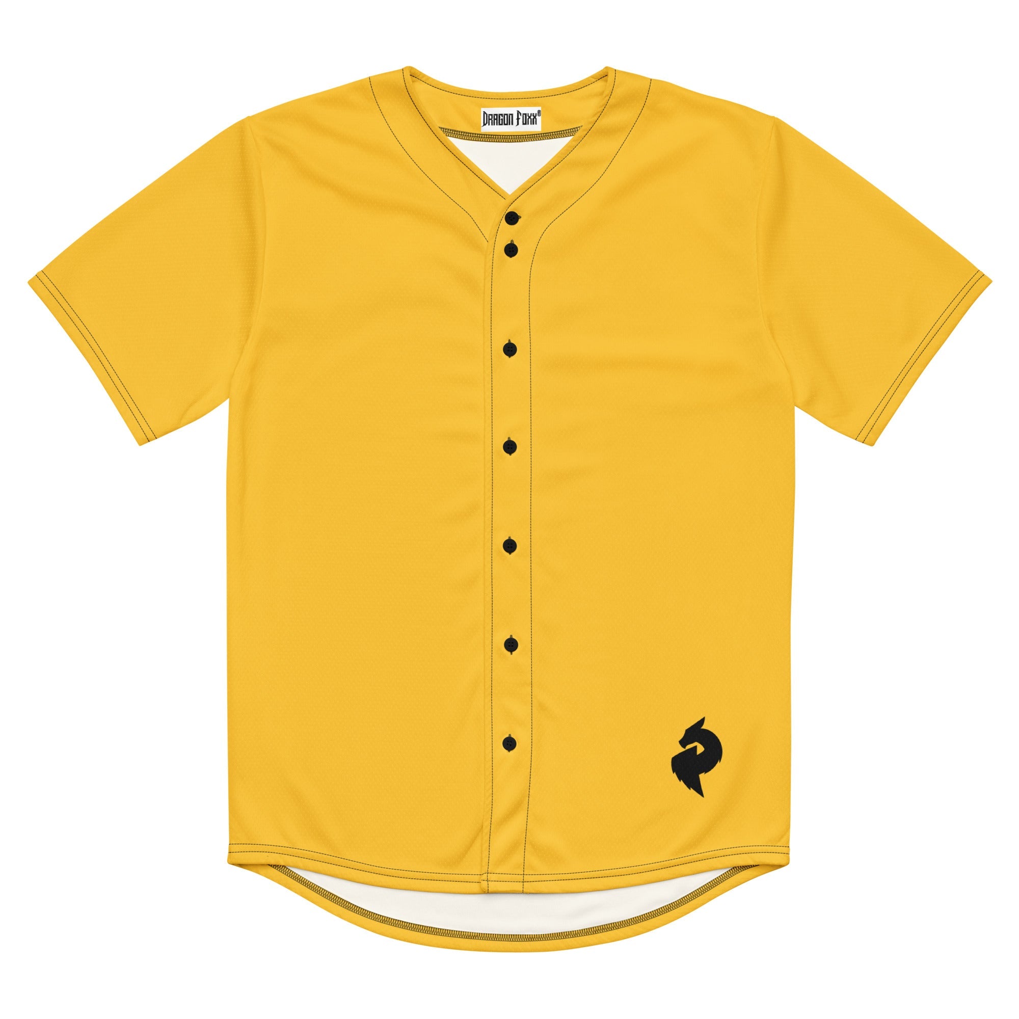 DF Yellow Eco Baseball JerseyEco Baseball JerseyProduct mockup7849377_20182
