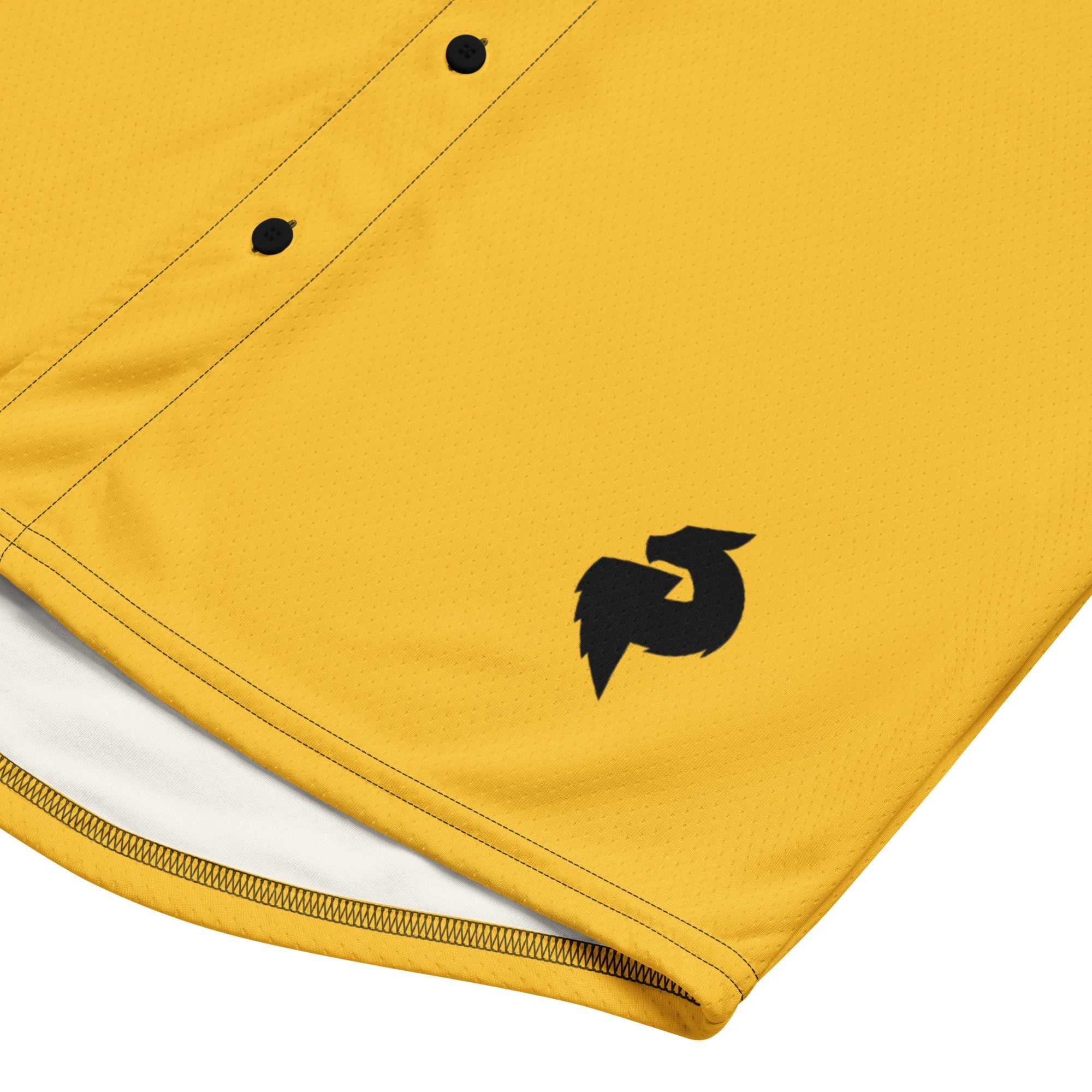 DF Yellow Eco Baseball JerseyEco Baseball JerseyProduct mockup7849377_20182