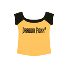 DF Yellow with Black Women's Color Block Raglan Baby T-ShirtColor Block Raglan Baby T-ShirtDF Yellow with Black Women's Color Block Raglan Baby T-Shirt260506PODAA1697001