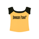 DF Yellow with Black Women's Color Block Raglan Baby T-ShirtColor Block Raglan Baby T-ShirtDF Yellow with Black Women's Color Block Raglan Baby T-Shirt260506PODAA1697001