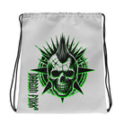 Dragon Foxx® Grunge Punk Skull Drawstring Bag - Drawstring Bag - DRAGON FOXX™ - Dragon Foxx® Grunge Punk Skull Drawstring Bag - 9972937_8894 - 15″ × 17″ (38.1 cm × 43.2 cm) - Multicolor - 15″×17″ Drawstring Bag - Accessories - Bags