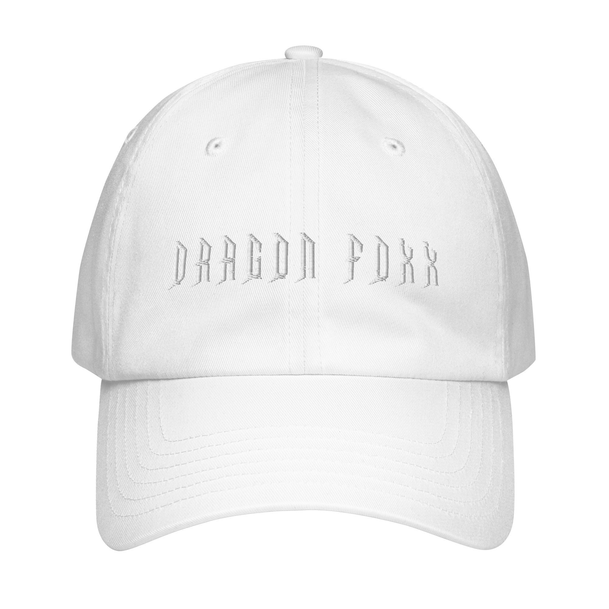Dragon Foxx® - Under Armour® Dad Hat - Dad Hat - DRAGON FOXX™ - Dragon Foxx® - Under Armour® Dad Hat - 6473955_19347 - White - Accessories - Black - Dad Hats