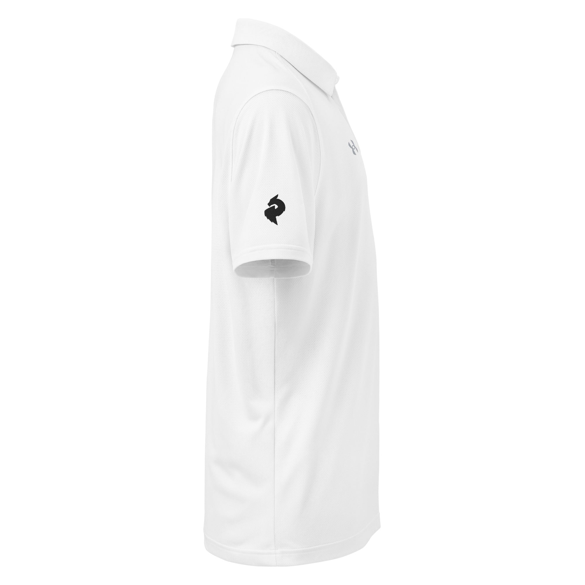 Dragon Foxx® Under Armour® Men's White PoloMen's Polo Shirts7645676_19490