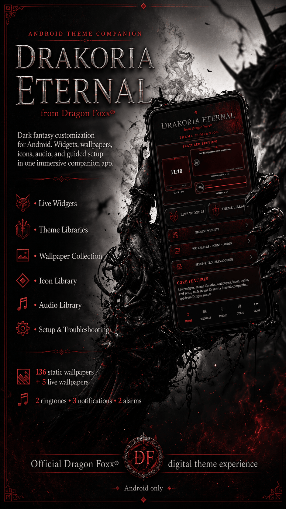 Drakoria Eternal Theme CompanionAndroid Theme AppDrakoria Eternal Theme Companion