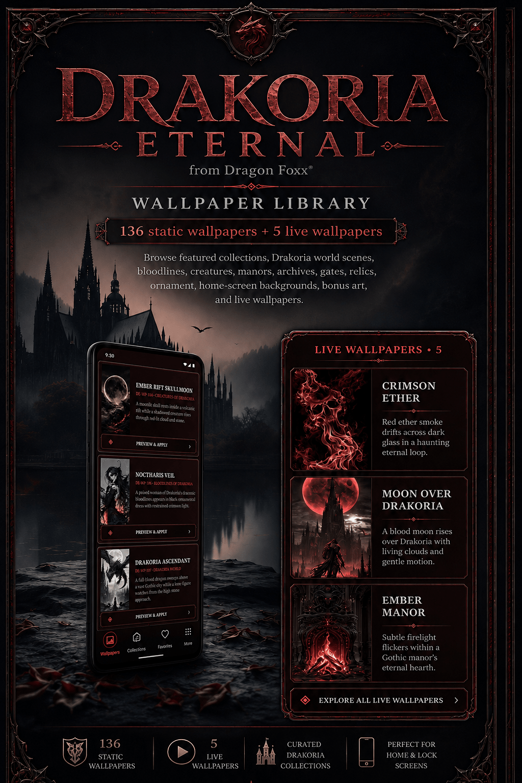 Drakoria Eternal Theme CompanionAndroid Theme AppDrakoria Eternal Theme Companion