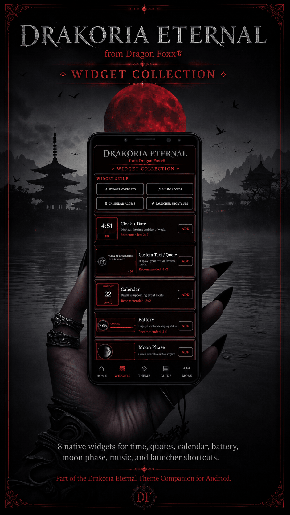 Drakoria Eternal Theme CompanionAndroid Theme AppDrakoria Eternal Theme Companion