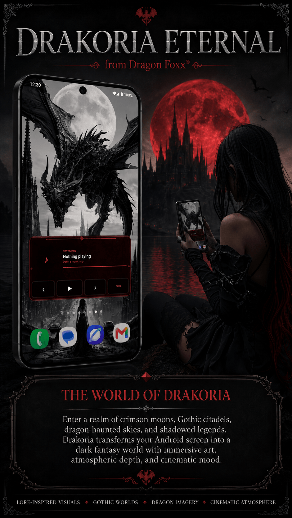 Drakoria Eternal Theme CompanionAndroid Theme AppDrakoria Eternal Theme Companion