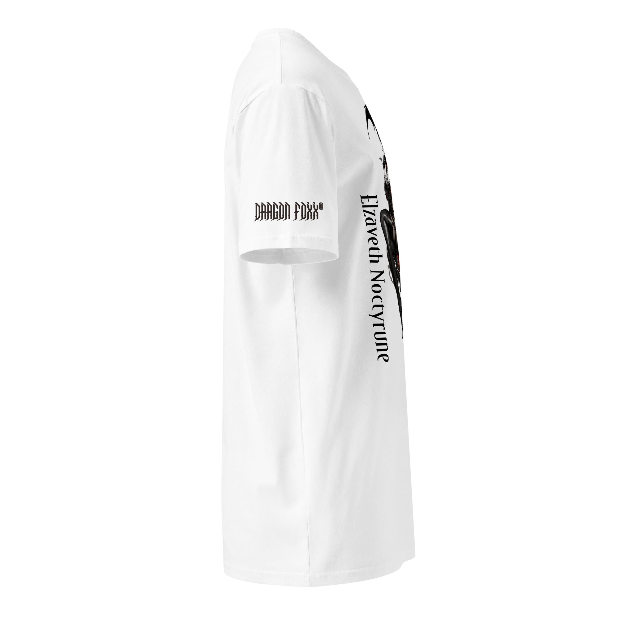 Elzaveth Noctyrune White Unisex Premium T-shirtUnisex Premium T-shirtProduct mockup9873043_18793