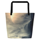 Ethereal Falls - Large Tote Bag - Large Tote Bag - DRAGON FOXX™ - Product mockup - 6277685_9039 - 16″ × 20″ - Scenery Art - 16″ × 20″ - 16″ × 20″ Tote Bag - Accessories