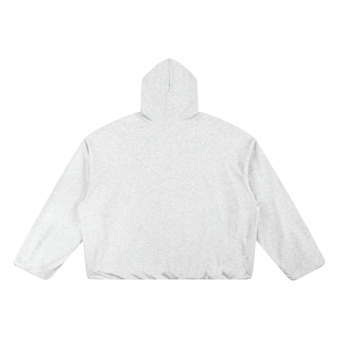 Flower Gray Boxy Gather - Hem HoodieBoxy Gather - Hem HoodieFlower Gray Boxy Gather - Hem Hoodie260111PODRB2488001