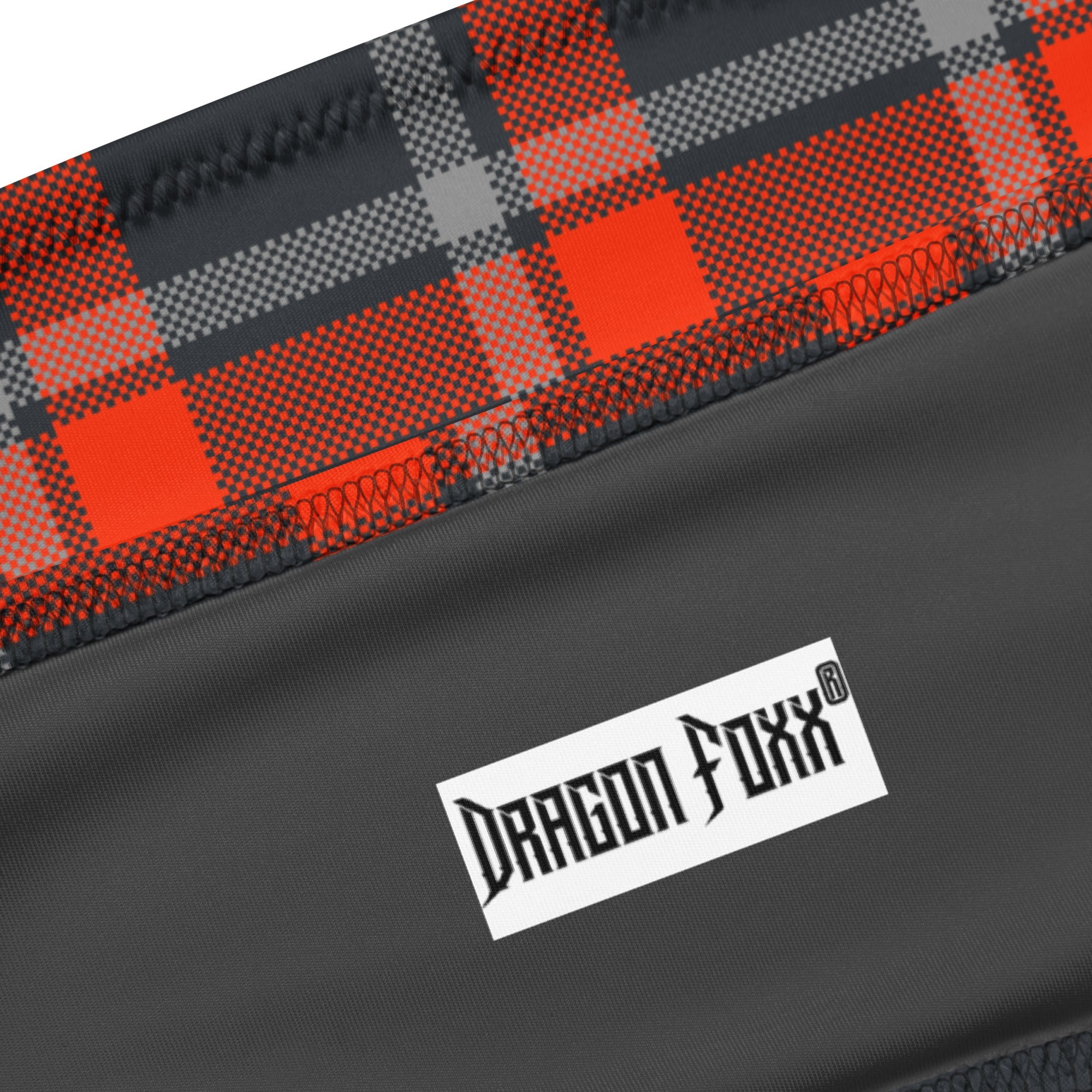 Foxxfire Plaid Eco Bandeau BikiniEco Bandeau Bikini SetsProduct mockup6693166_22671