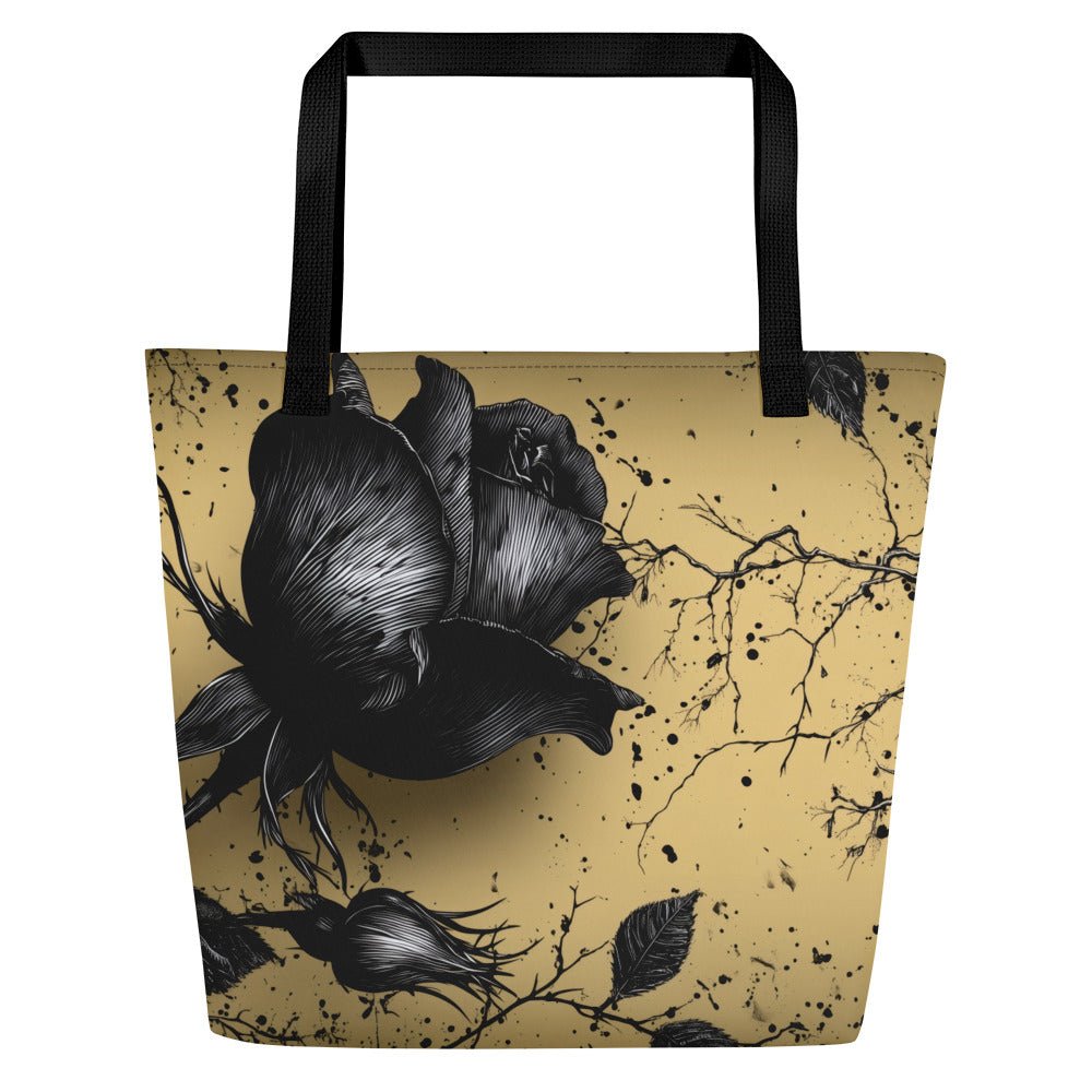 Gilded Thorn Large Tote BagLarge Tote BagProduct mockup7469273_9039
