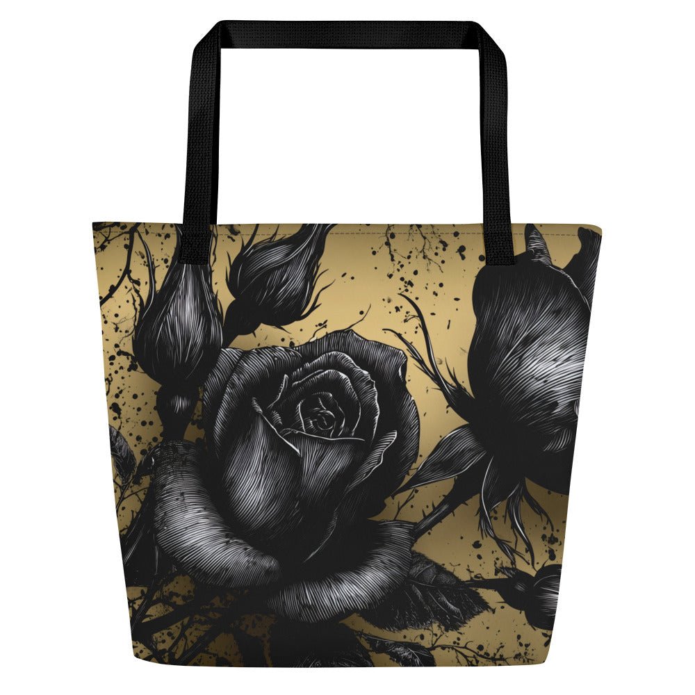 Gilded Thorn Large Tote BagLarge Tote BagProduct mockup7469273_9039