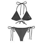 Graphite Noire Pinstripe Eco String BikiniEco String BikiniProduct mockup6664408_16553