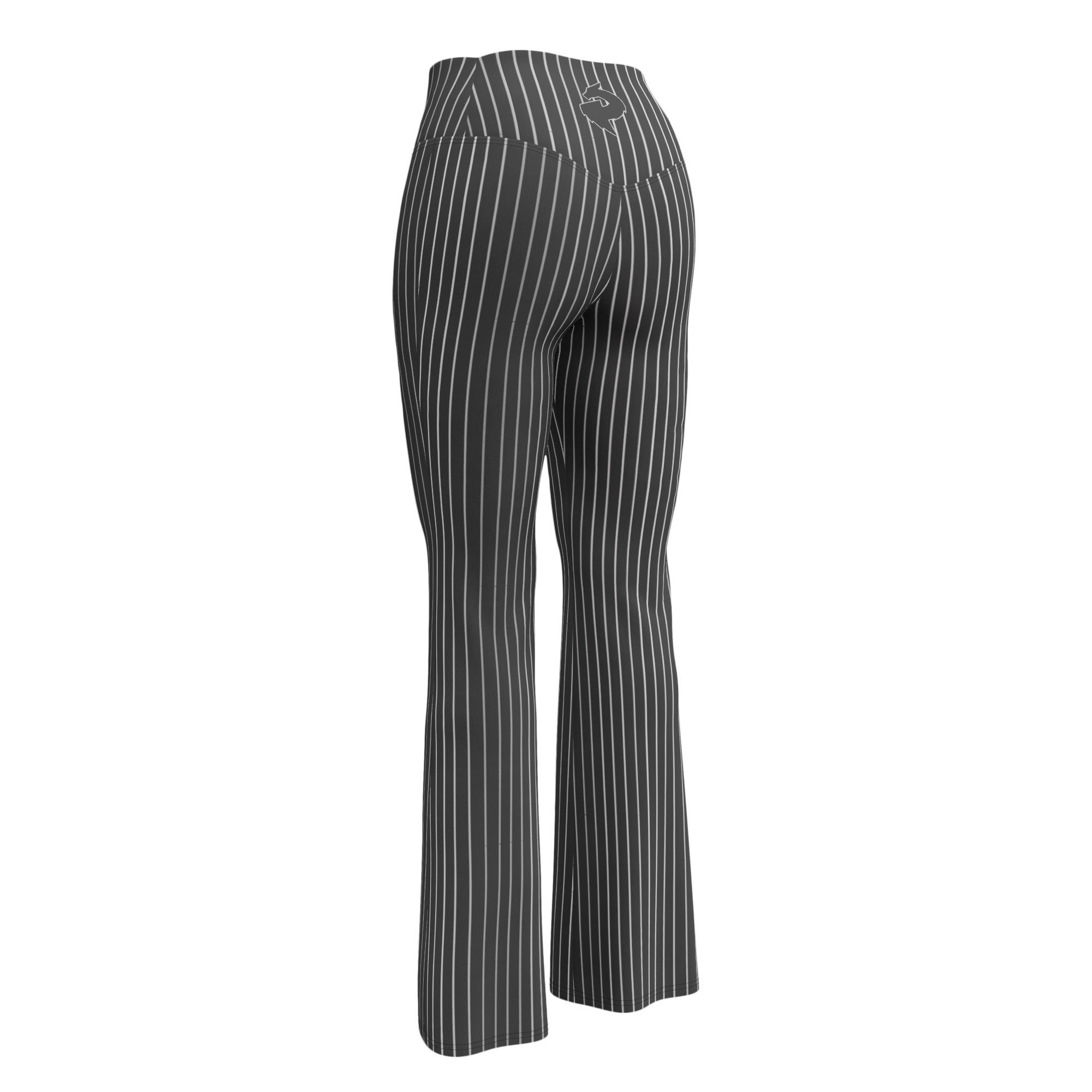 Graphite Noire Pinstripe Flare LeggingsFlare LeggingsProduct mockup5556710_19331