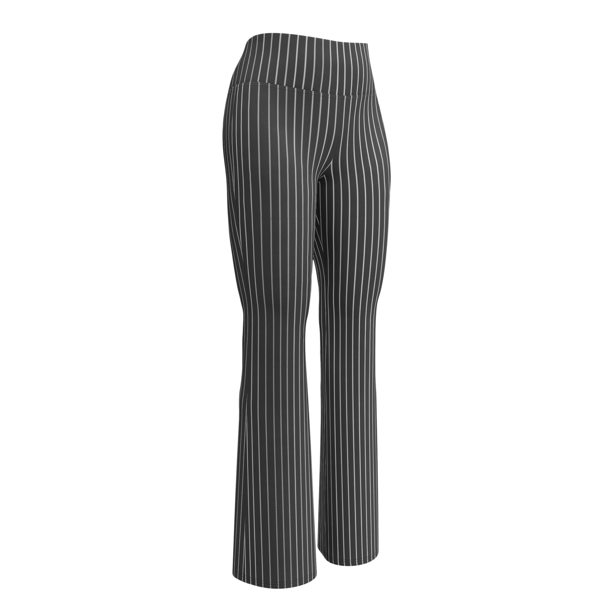 Graphite Noire Pinstripe Flare LeggingsFlare LeggingsProduct mockup5556710_19331