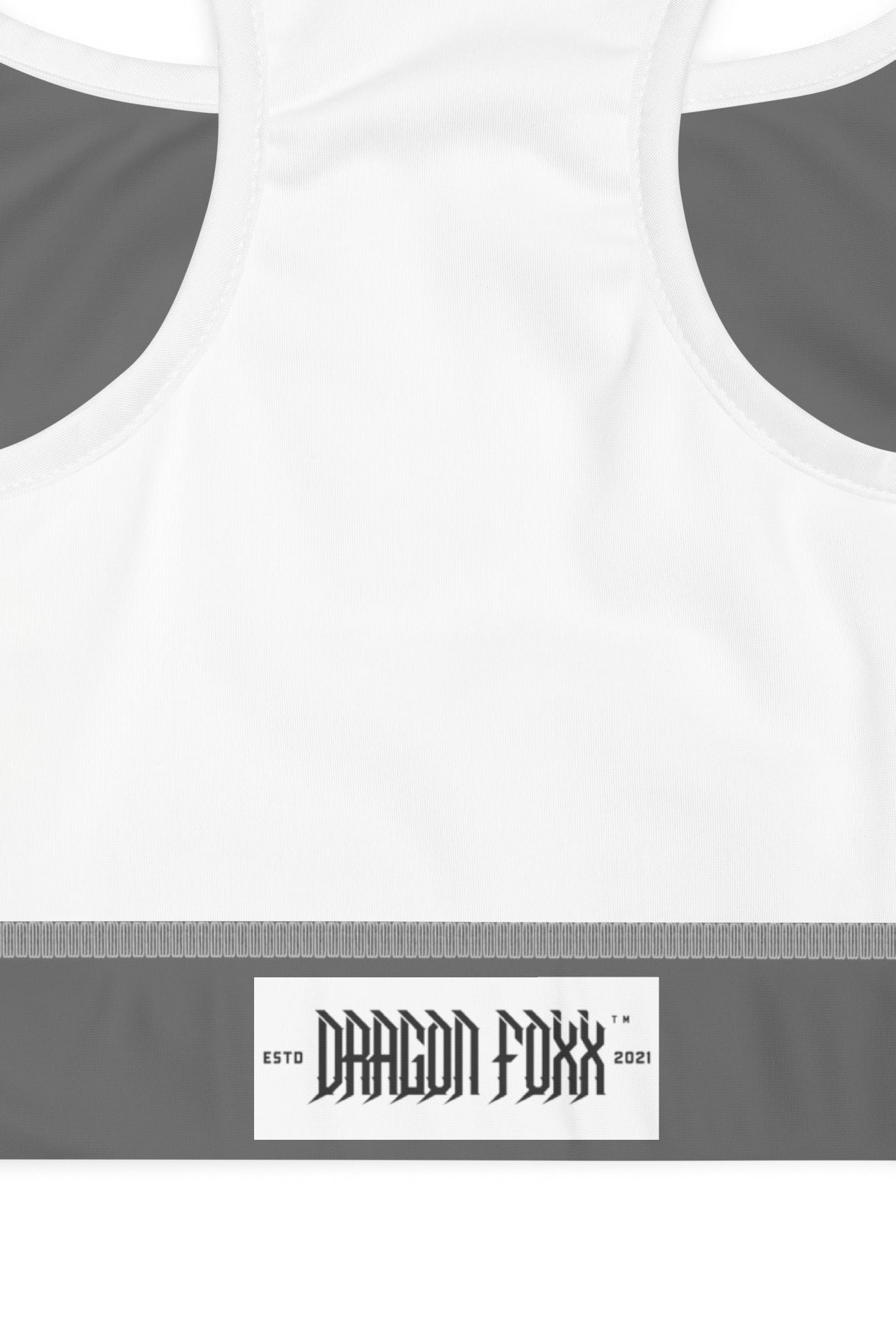 Grey Padded Sports Bra - Padded Sports Bra - DRAGON FOXX™ - Grey Padded Sports Bra - 5663670_10862 - Black/Grey - XS - Padded Sports Bra - Black/Grey Padded Sports Bra - Dragon Foxx™ - Dragon Foxx™ Padded Sports Bra