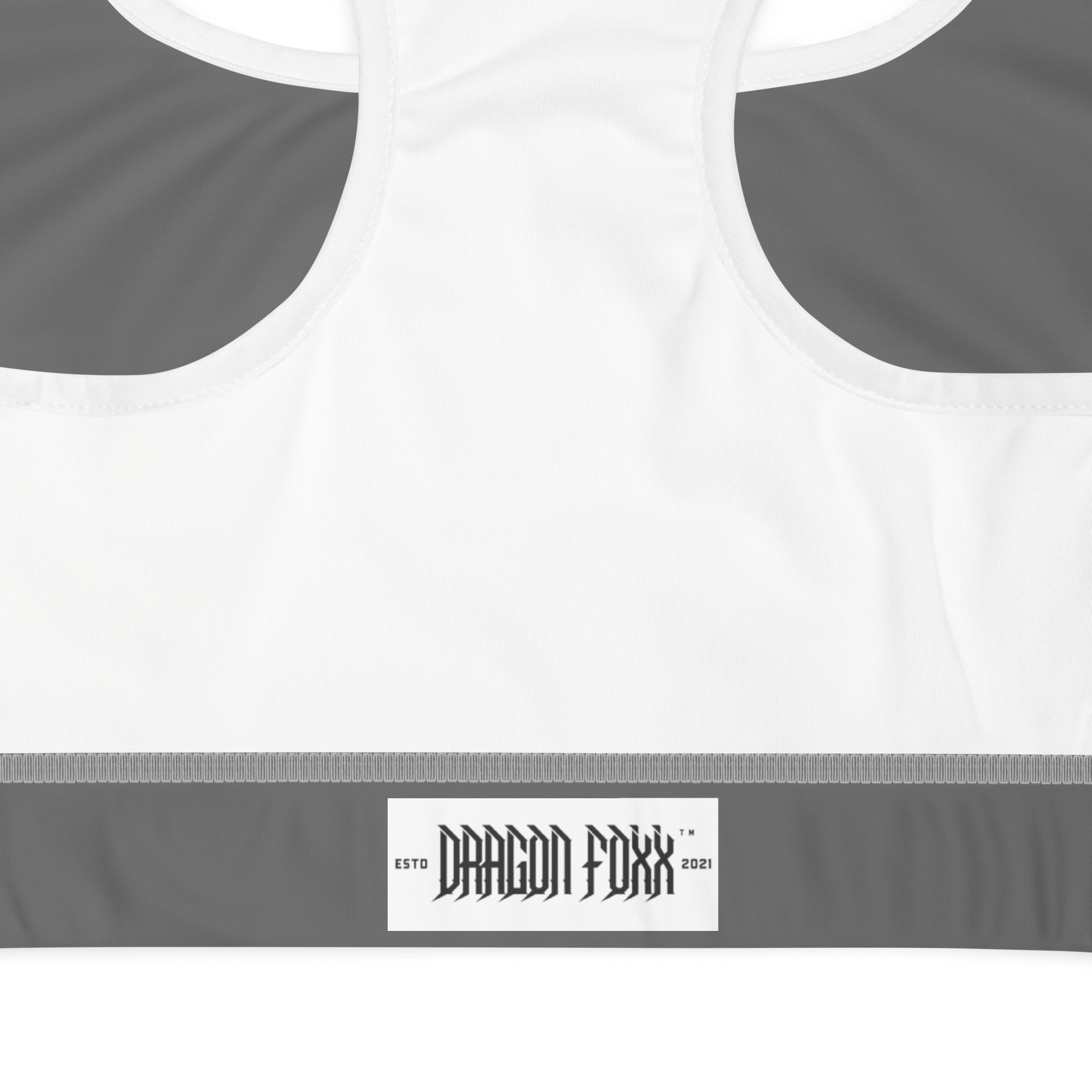 Grey Padded Sports Bra - Padded Sports Bra - DRAGON FOXX™ - Grey Padded Sports Bra - 5663670_10862 - Black/Grey - XS - Padded Sports Bra - Black/Grey Padded Sports Bra - Dragon Foxx™ - Dragon Foxx™ Padded Sports Bra