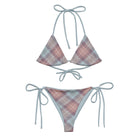 Harborblush Plaid Eco String BikiniEco String Bikini SetProduct mockup9867821_16553
