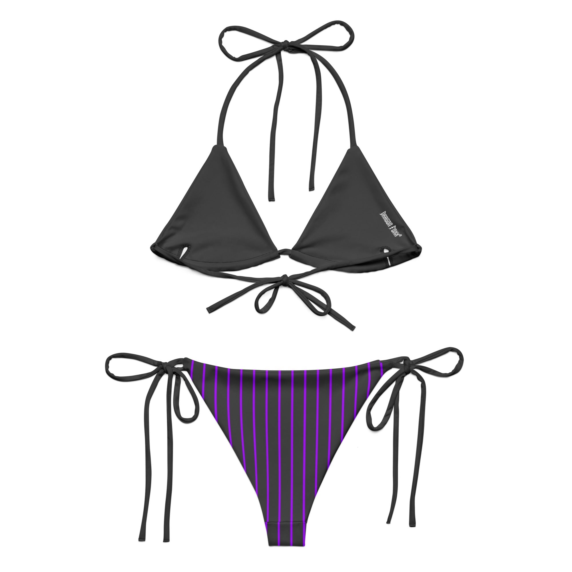 Imperial Violet Pinstripe Eco String BikiniEco String BikiniProduct mockup7556026_16553