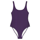 Imperial Violet Pinstripe One - Piece SwimsuitOne - Piece SwimsuitProduct mockup4921418_9014