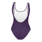 Imperial Violet Pinstripe One - Piece SwimsuitOne - Piece SwimsuitProduct mockup4921418_9014