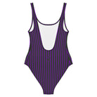 Imperial Violet Pinstripe One - Piece SwimsuitOne - Piece SwimsuitProduct mockup4921418_9014