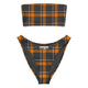 Infernikra Plaid Eco Bandeau BikiniEco Bandeau Bikini SetsProduct mockup5814339_22671