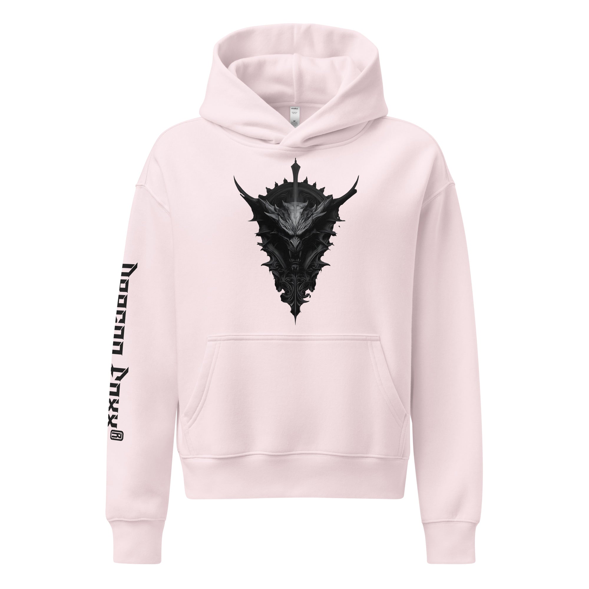 Ironveil Dragonrose Women’s Relaxed HoodieWomen’s Relaxed HoodieProduct mockup7728834_32014