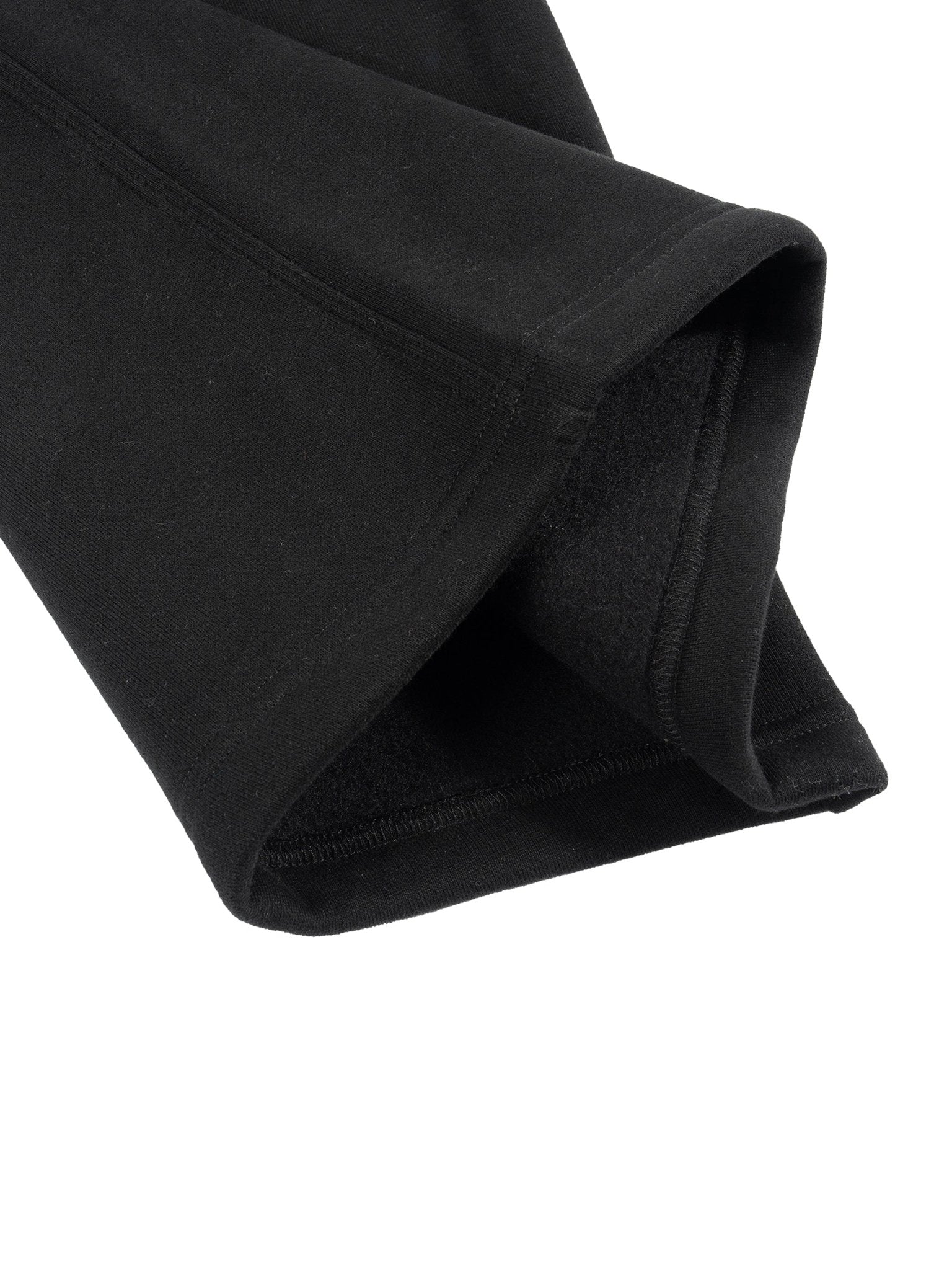 Iryss Black Fleece Drawstring Straight - Leg SweatpantsFleece Drawstring Straight - Leg SweatpantsIryss Black Fleece Drawstring Straight - Leg Sweatpants251026PODPX1093001