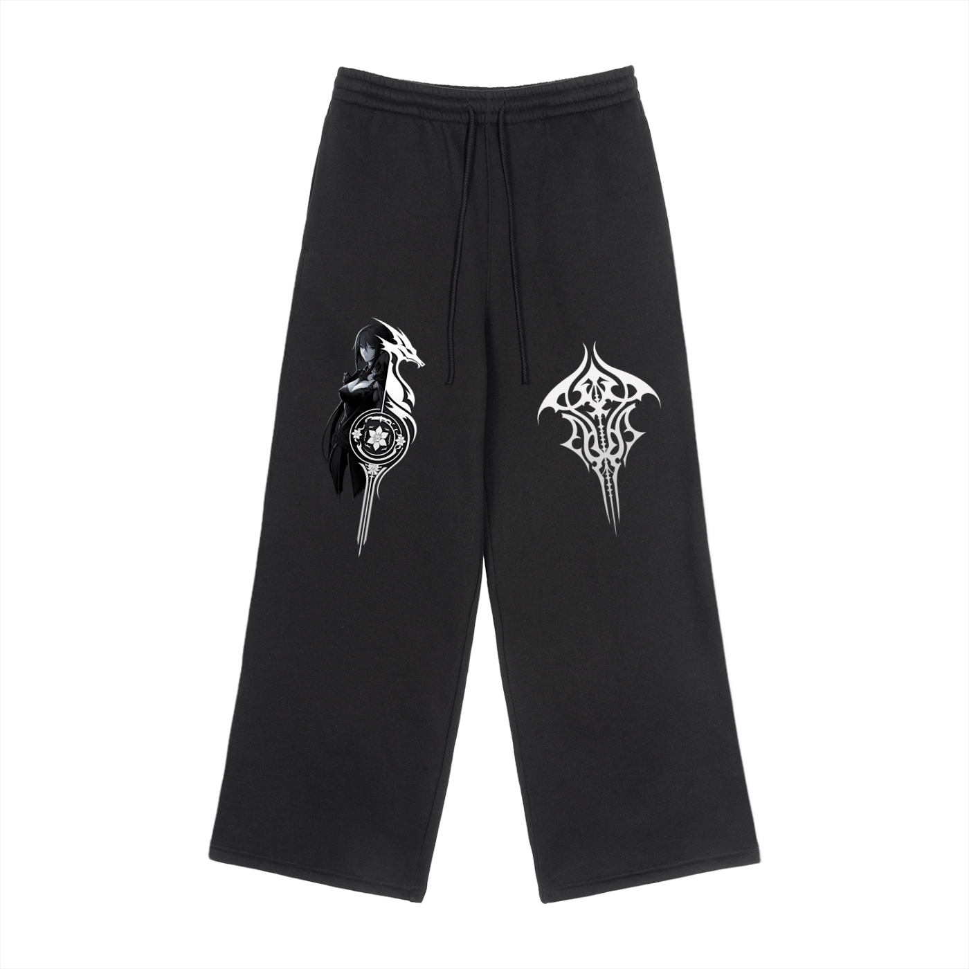 Iryss Black Fleece Drawstring Straight - Leg SweatpantsFleece Drawstring Straight - Leg SweatpantsIryss Black Fleece Drawstring Straight - Leg Sweatpants251026PODPX1093001