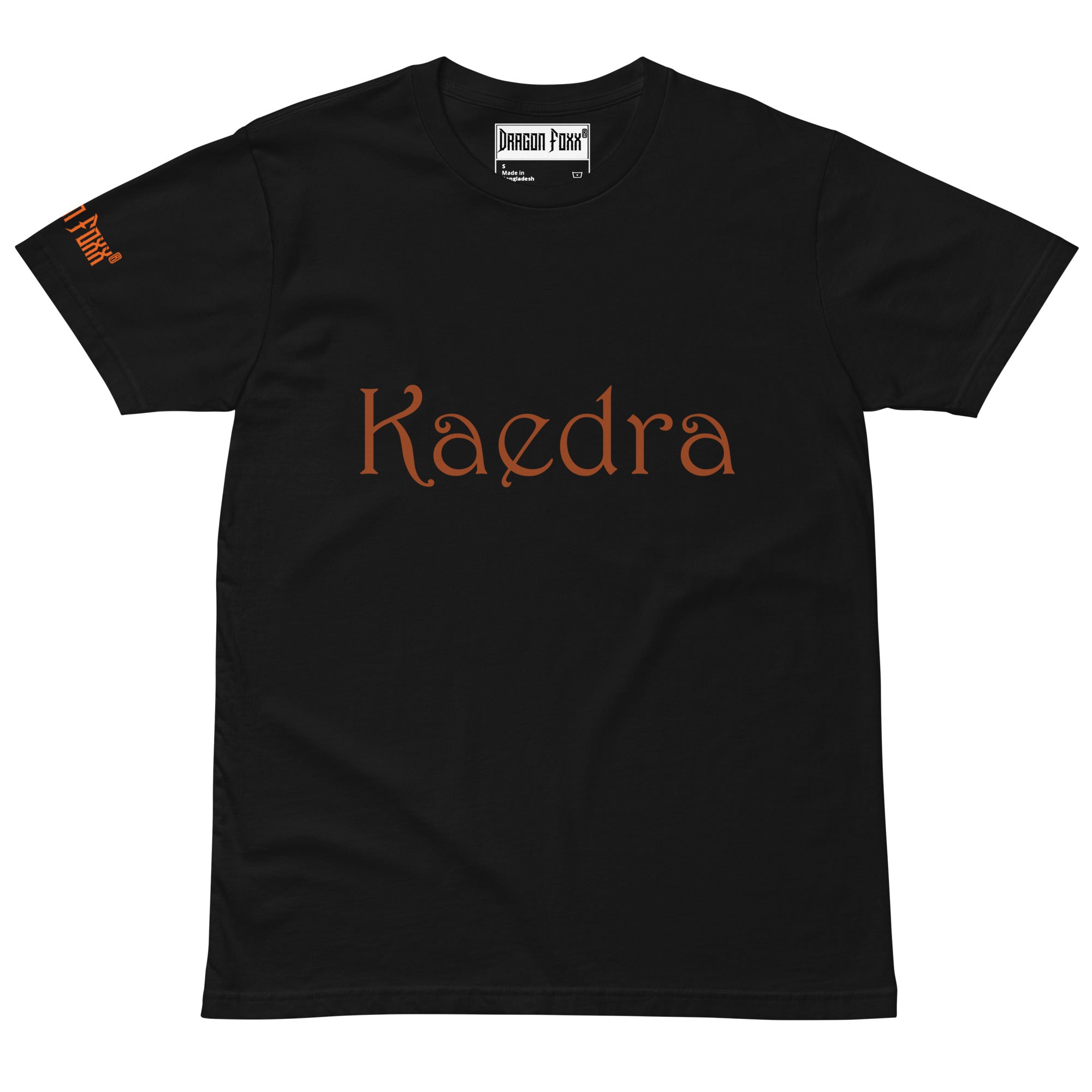 Kaedra Black Unisex Premium T-shirtUnisex Premium T-shirtProduct mockup6225921_18772