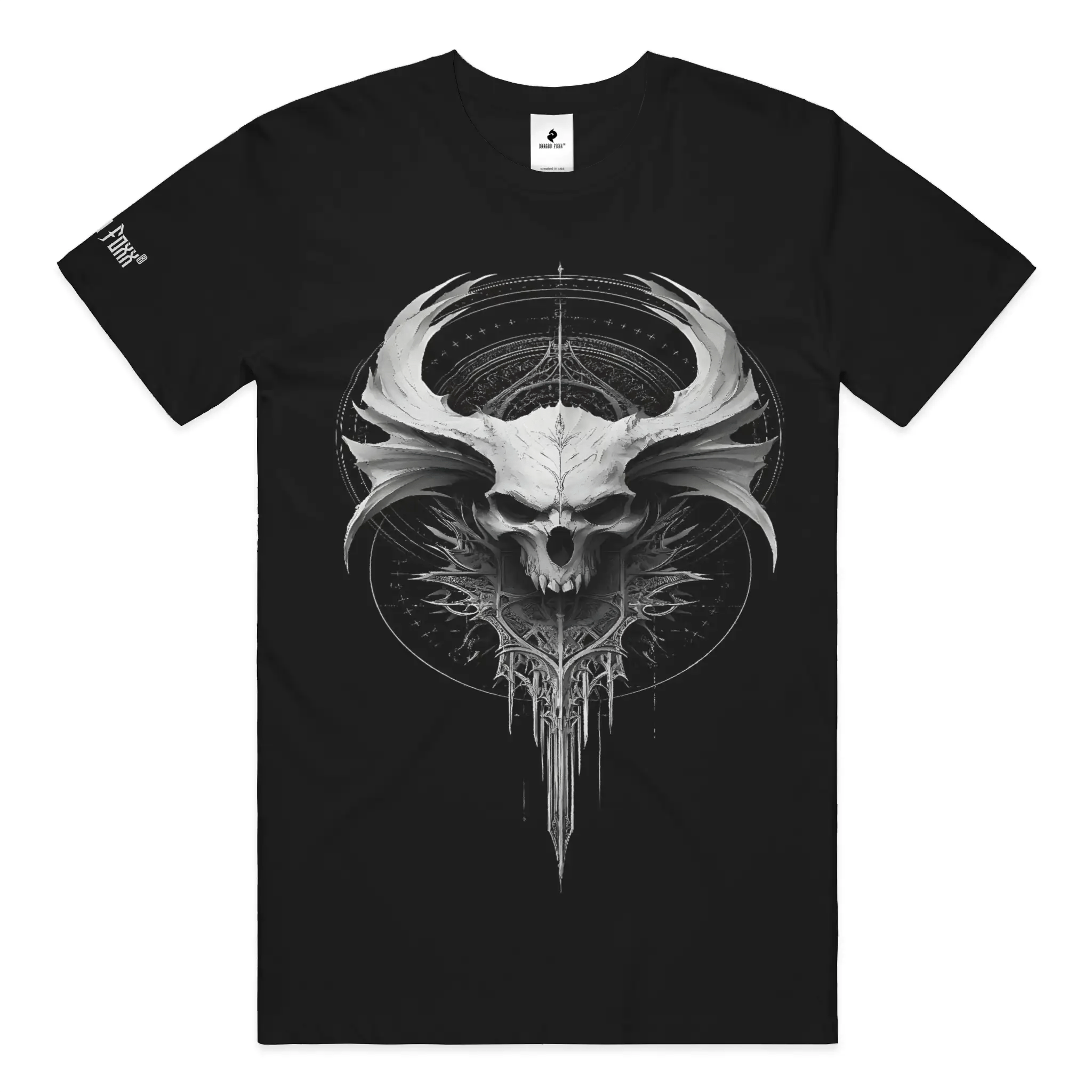 Kaelyra Black Staple TeeStaple TeeKaelyra Black Staple TeeAPQ - 5475176S6A1