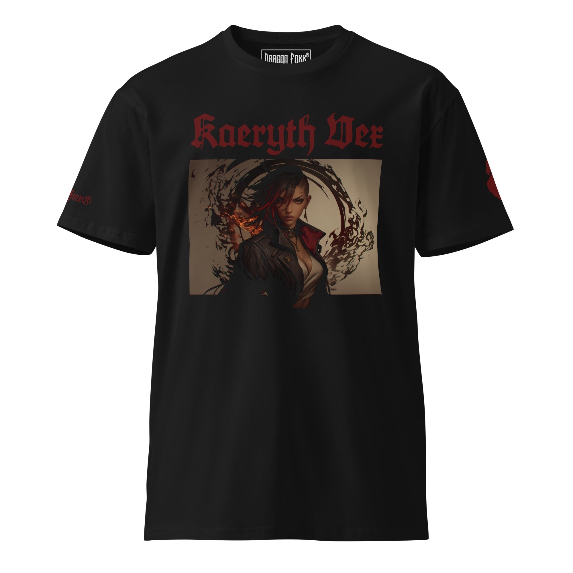 Kaeryth Vex Unisex Premium Black T-shirtUnisex Premium T-shirtProduct mockup7061208_18772