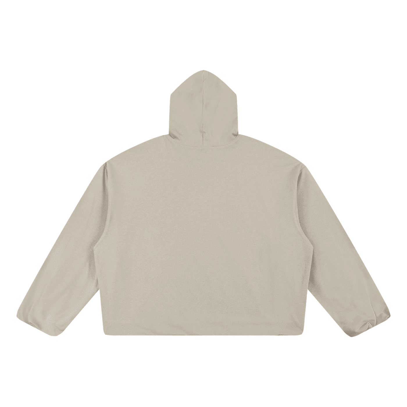 Khaki Boxy Gather - Hem HoodieBoxy Gather - Hem HoodieKhaki Boxy Gather - Hem Hoodie260111PODRB2505001