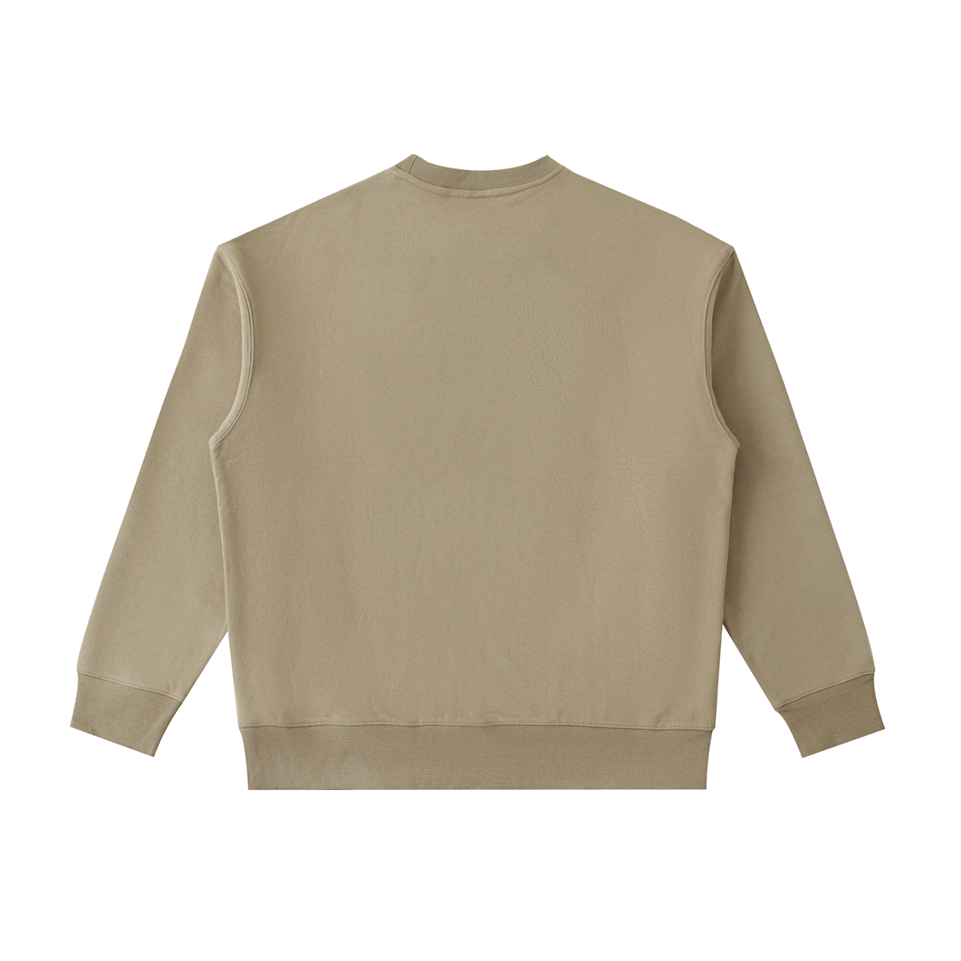 Khaki Heavyweight Patch Pocket Crewneck SweatshirtHeavyweight Patch Pocket Crewneck SweatshirtKhaki Heavyweight Patch Pocket Crewneck Sweatshirt251017PODRA1541001