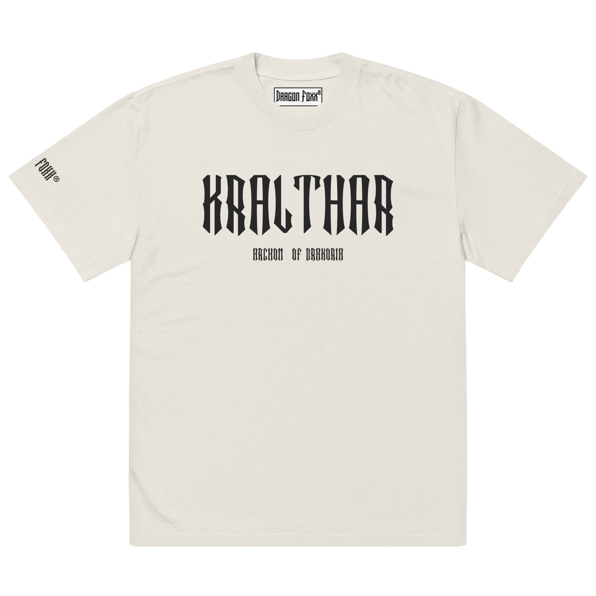 Kralthar Archon of Drakoria Oversized Faded T-shirtOversized Faded T-shirtProduct mockup2338656_17570