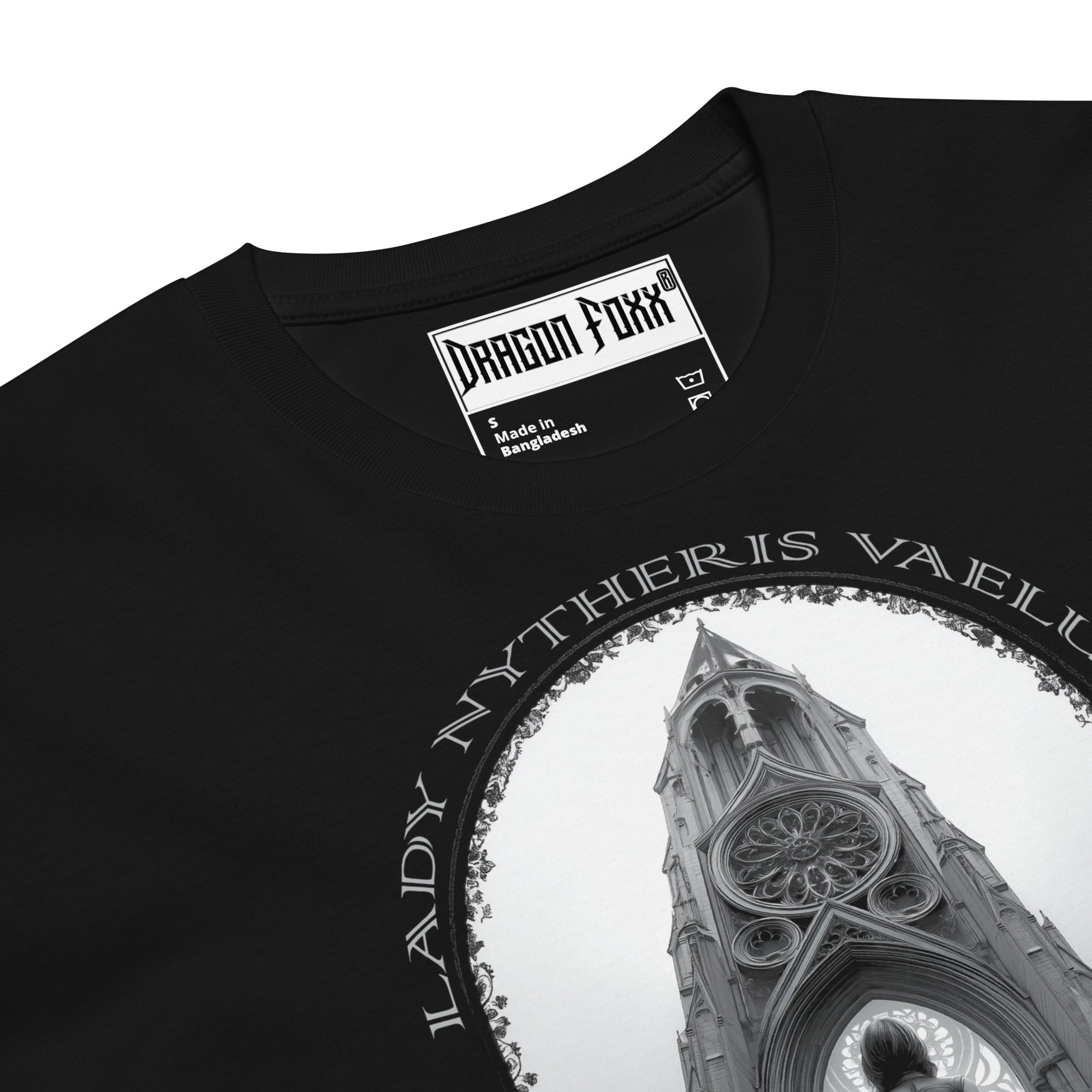 Lady Nytheris Vaelune Unisex Premium Black T-shirtUnisex Premium T-shirtProduct mockup6591931_18772