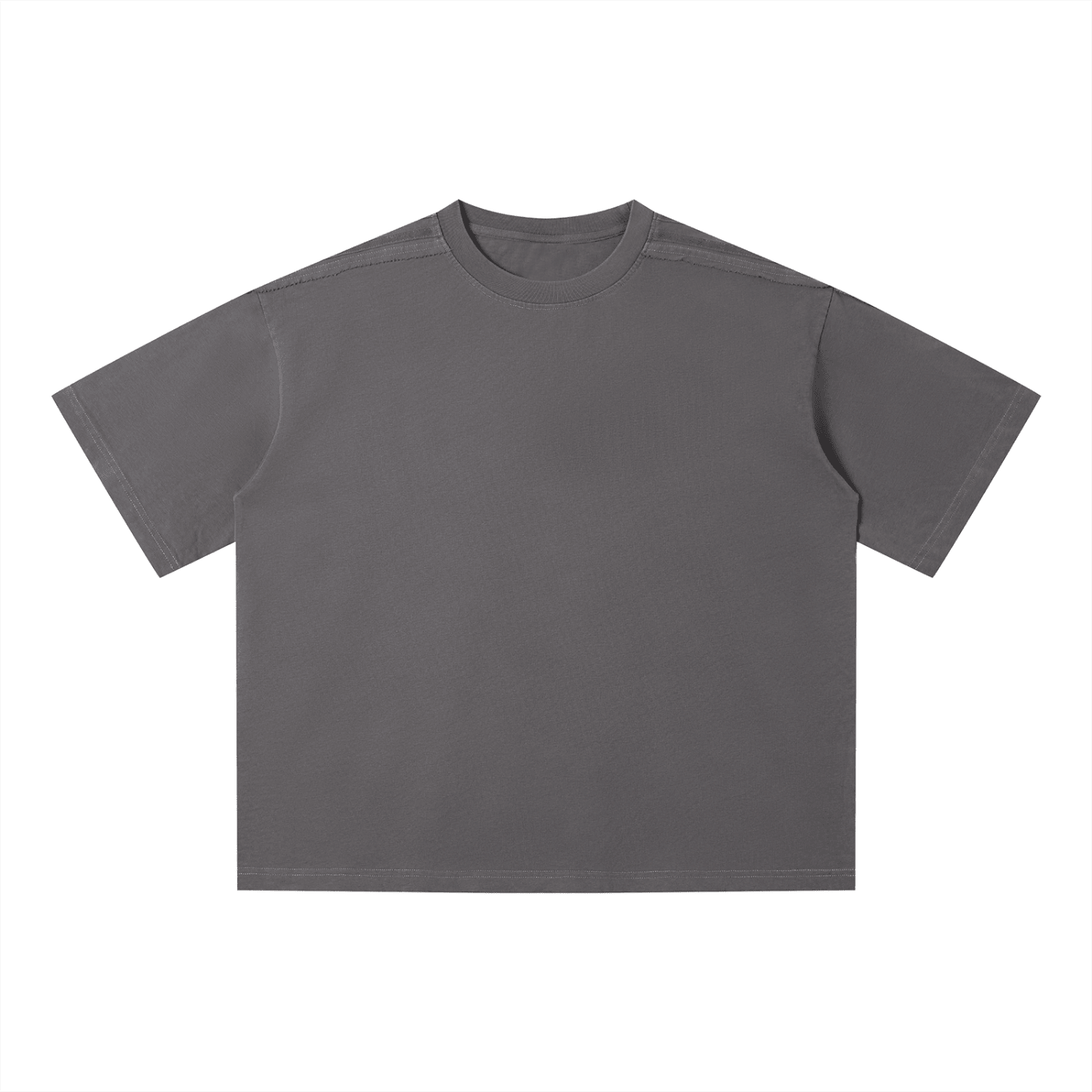 Light Gray Vintage Wash Boxy T-ShirtVintage Wash Boxy T-ShirtLight Gray Vintage Wash Boxy T-Shirt260508PODPQ1481001