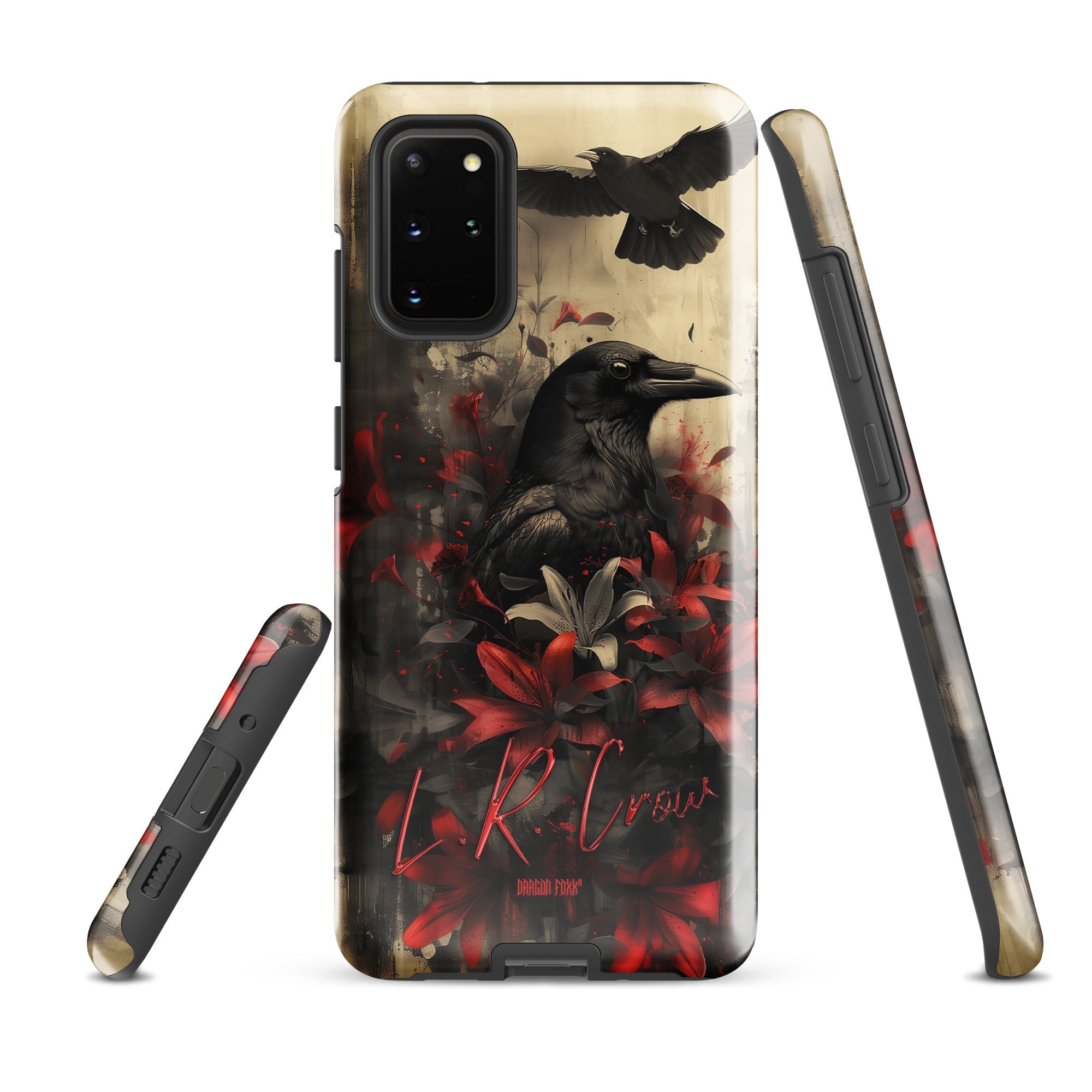 L.R. Crow - Dragon Foxx® Phone for Samsung® - Samsung® Galaxy Phone Case - DRAGON FOXX™ - L.R. Crow - Dragon Foxx® Phone for Samsung® - 6469795_16977 - Samsung Galaxy S20 Plus - Accessories - Art Phone Case - Crow Phone Case