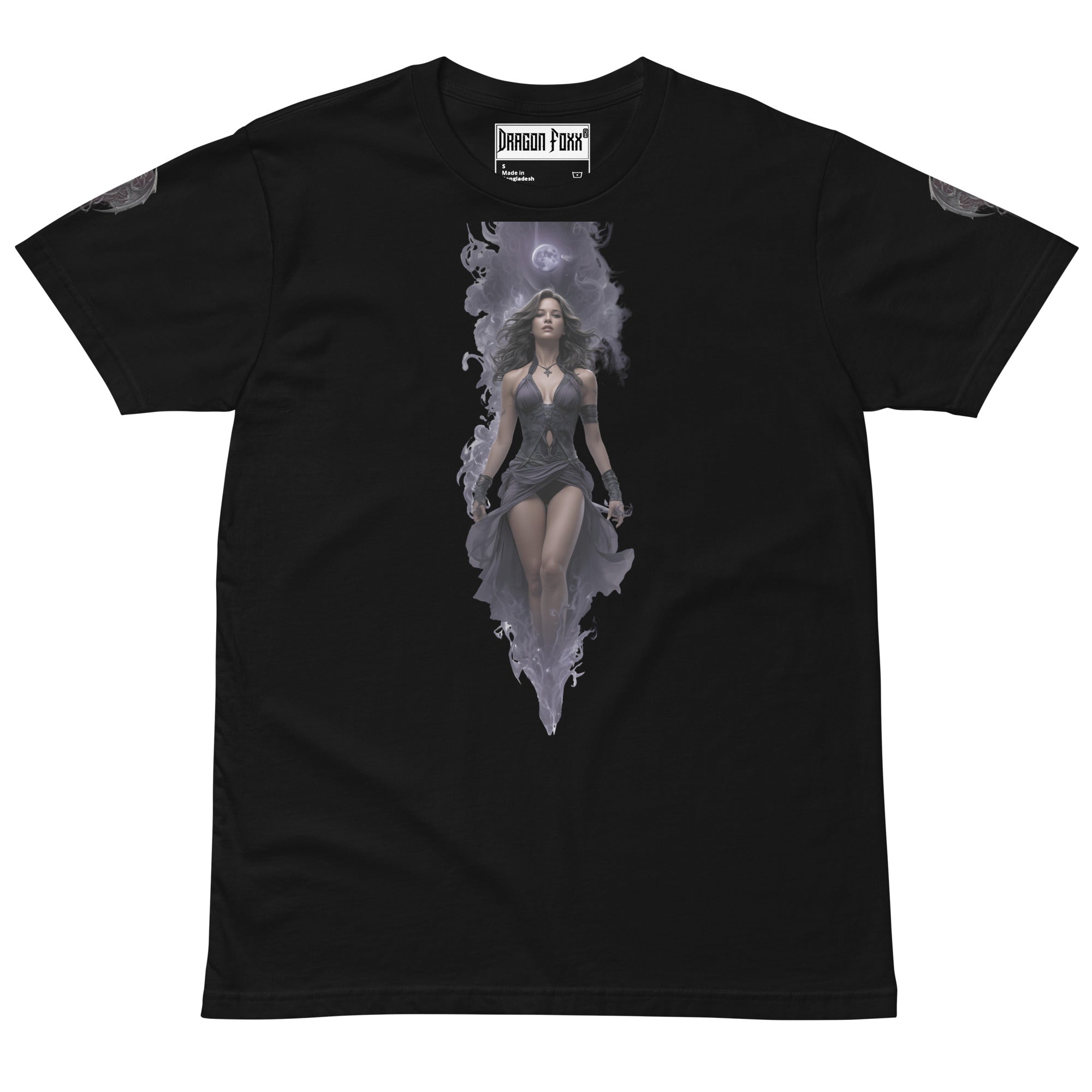 Luneth of Seraphae Unisex Premium Black T-shirtUnisex Premium T-shirtProduct mockup2039992_18772