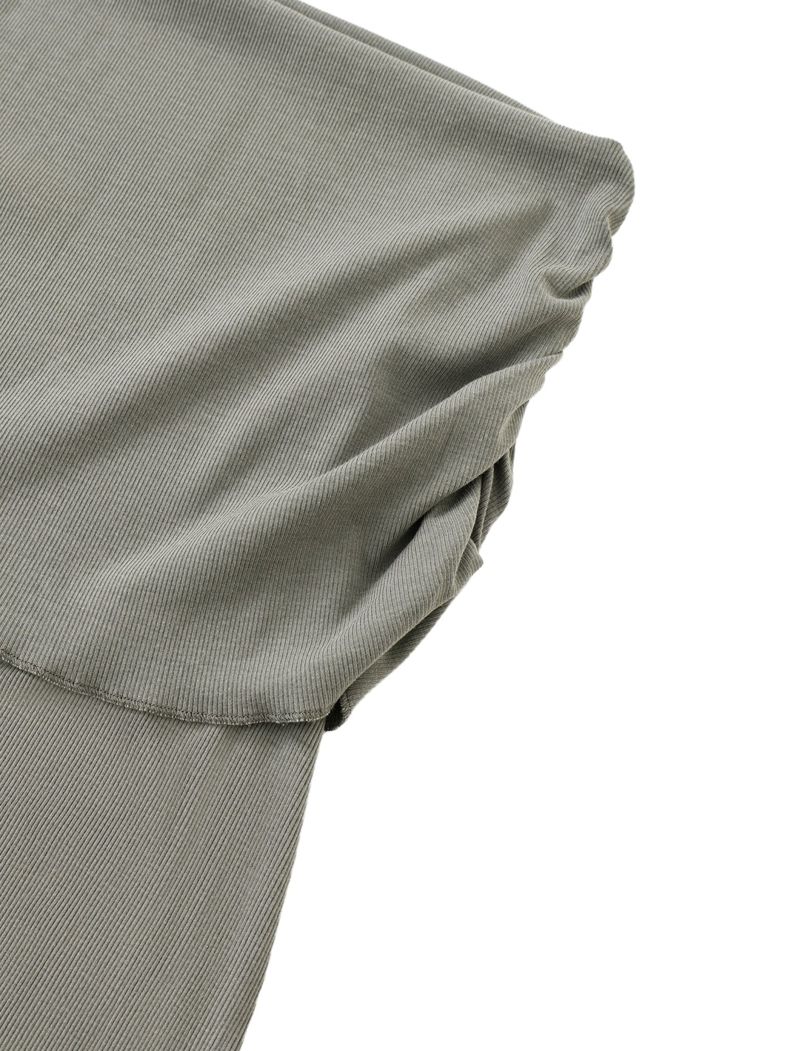 Medium Gray Dyed Washed Straight Hip - Hugging Slim Maxi SkirtSlim Maxi SkirtMedium Gray Dyed Washed Straight Hip - Hugging Slim Maxi Skirt250921PODBL0797001