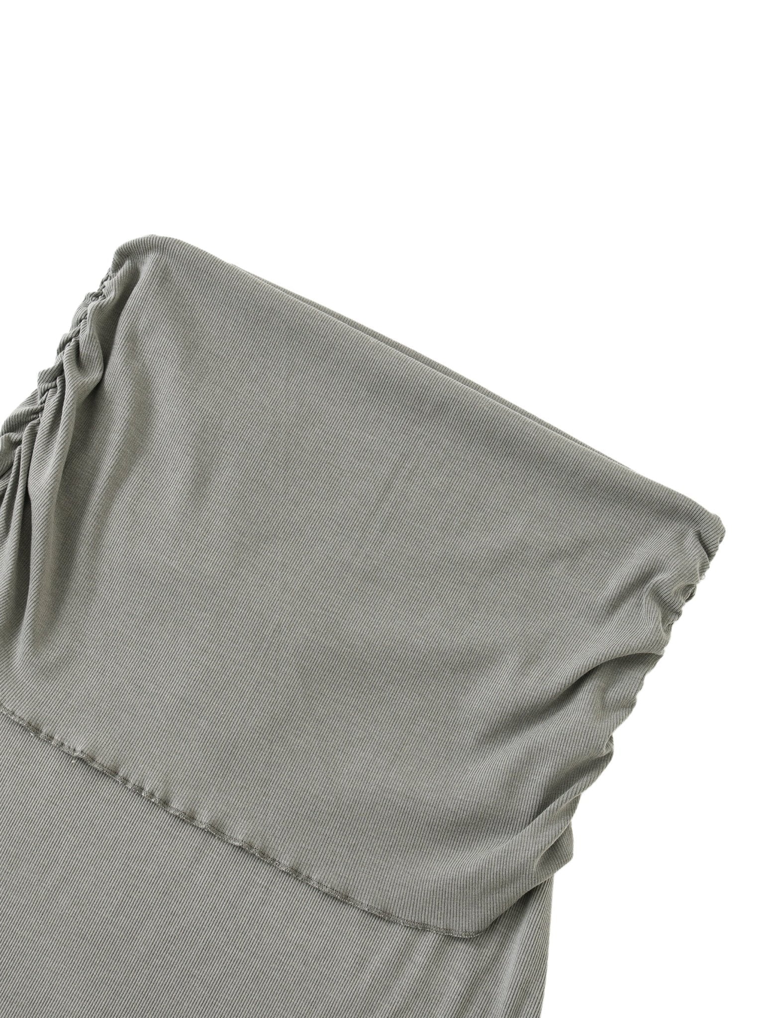 Medium Gray Dyed Washed Straight Hip - Hugging Slim Maxi SkirtSlim Maxi SkirtMedium Gray Dyed Washed Straight Hip - Hugging Slim Maxi Skirt250921PODBL0797001