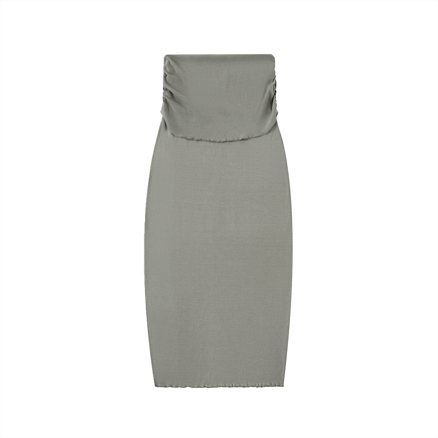 Medium Gray Dyed Washed Straight Hip - Hugging Slim Maxi SkirtSlim Maxi SkirtMedium Gray Dyed Washed Straight Hip - Hugging Slim Maxi Skirt250921PODBL0797001