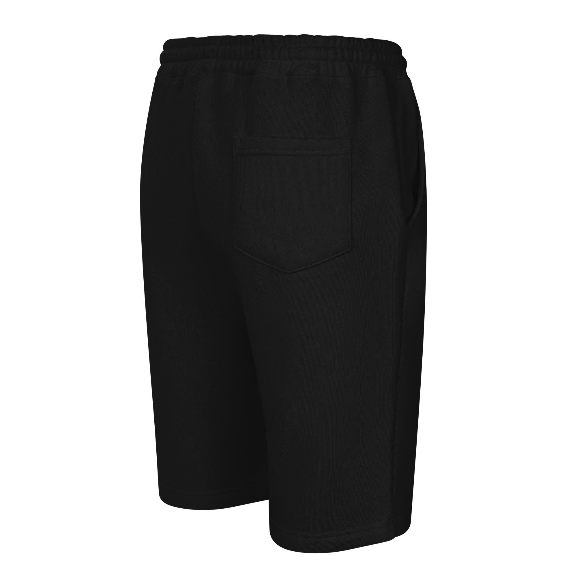 Men's Black Fleece Shorts Grey DFMen's Fleece ShortsProduct mockup2388506_12444